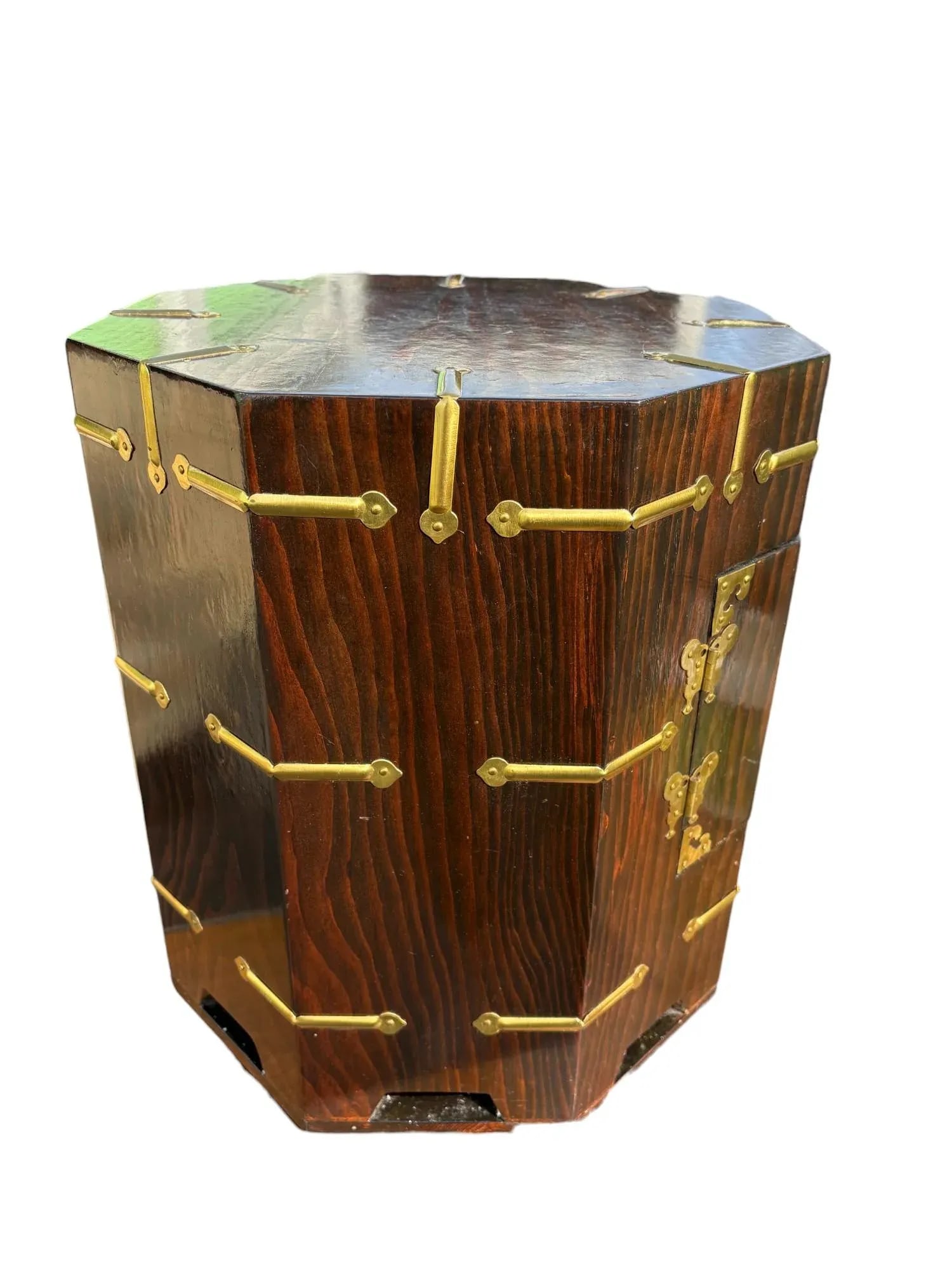 Asian Two Door Side Table - 2