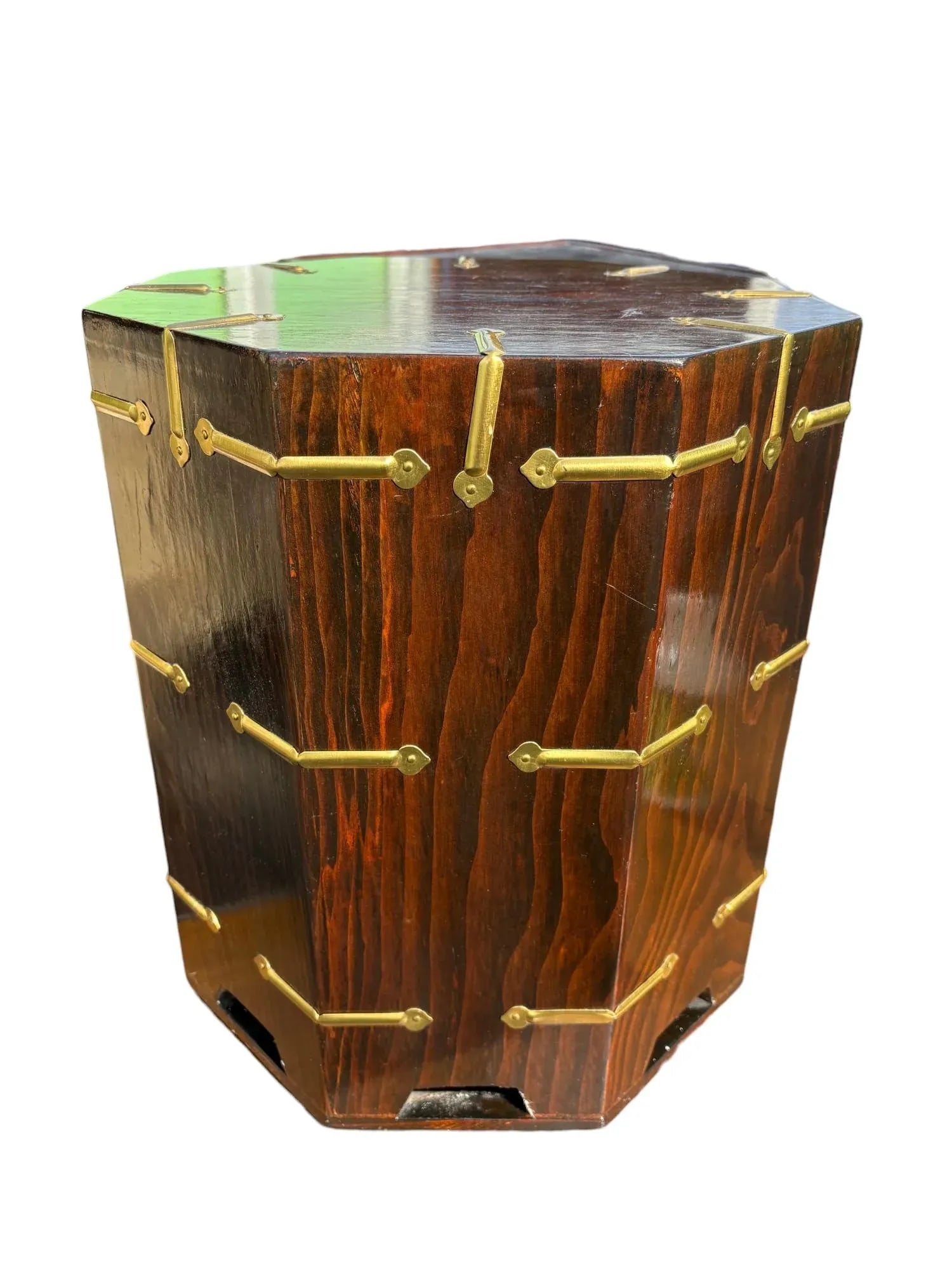 Asian Two Door Side Table - 3