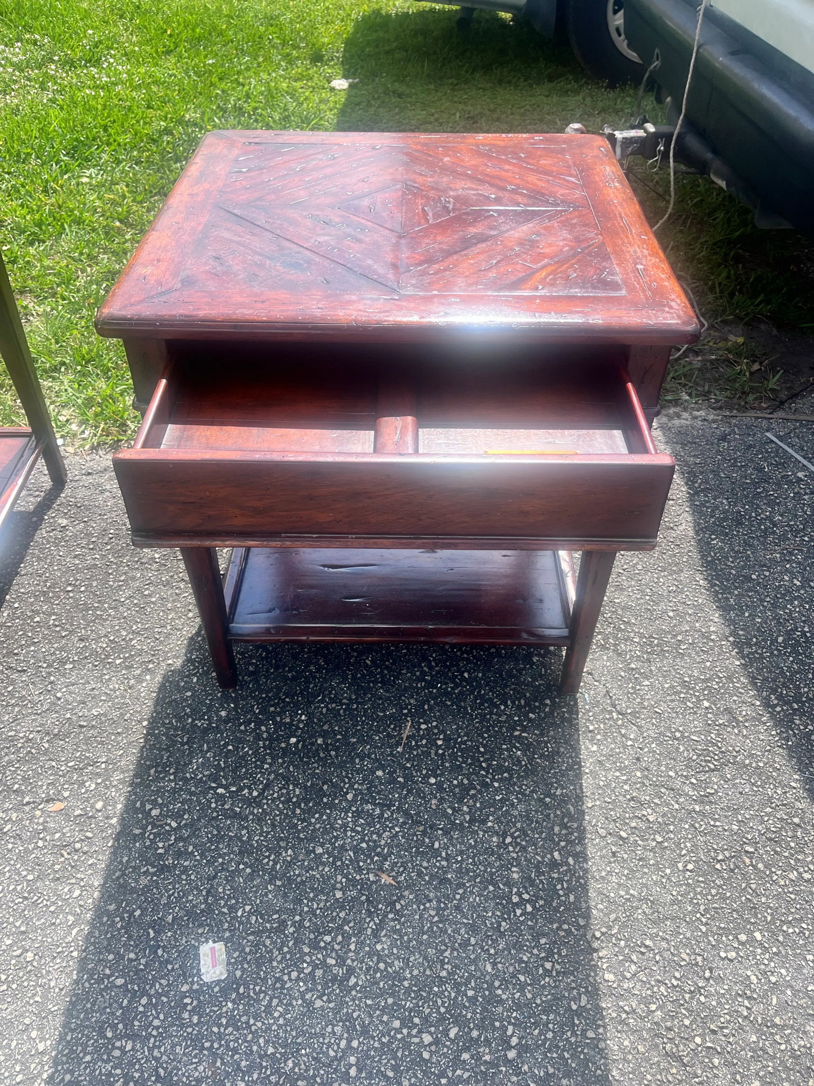 The Castle Bromwich by Hand Side Table by Theodore Alexander - a Pair - 9