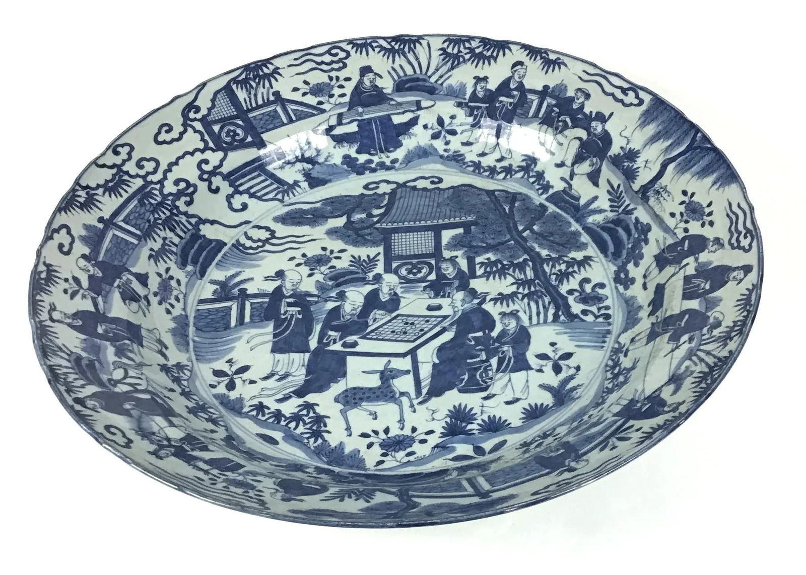 1800's Chinese Antique Porcelain Charger - 2