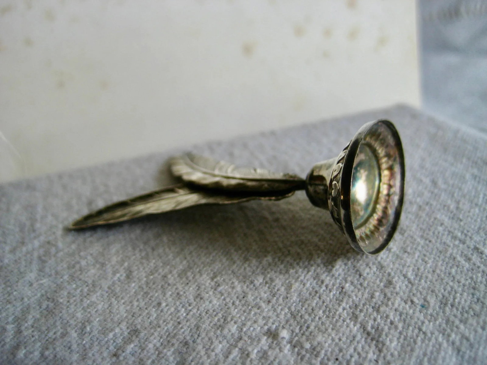 Mid 19th Century French Silverplate Table Name Holders- Set of 6 - 6