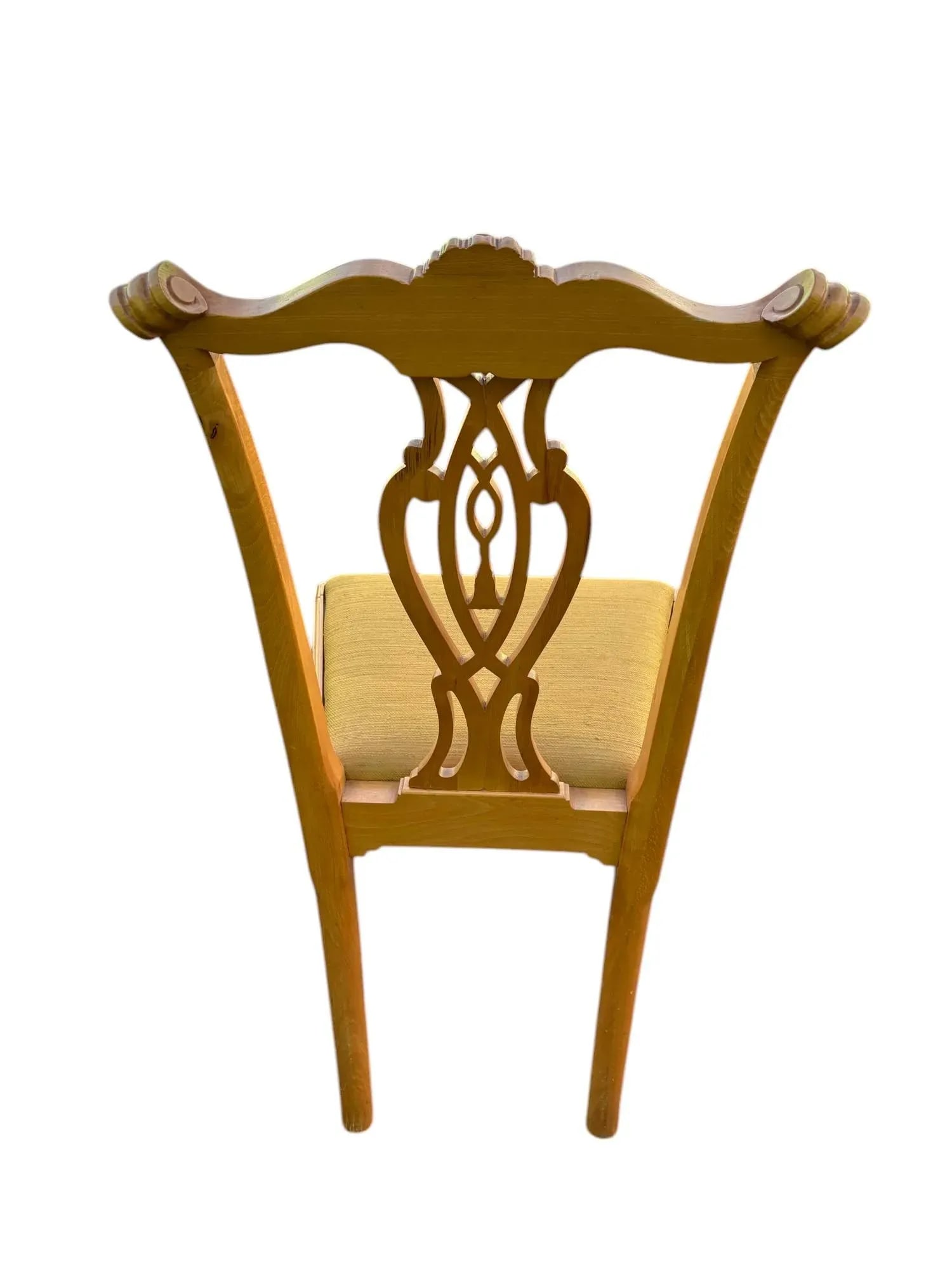 Set of 8 20th Century Boston Style Chippendale Mahogany Ball and Claw Dining Chairs - 6