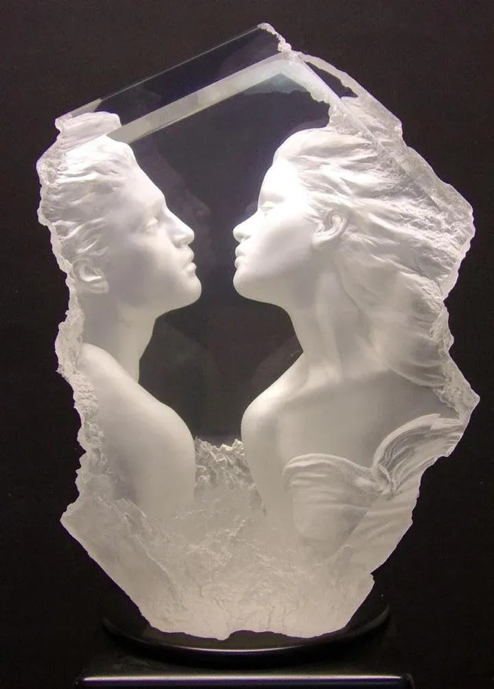Michael Wilkinson "Lodestone" Acrylic Sculpture Hand Signed - 9