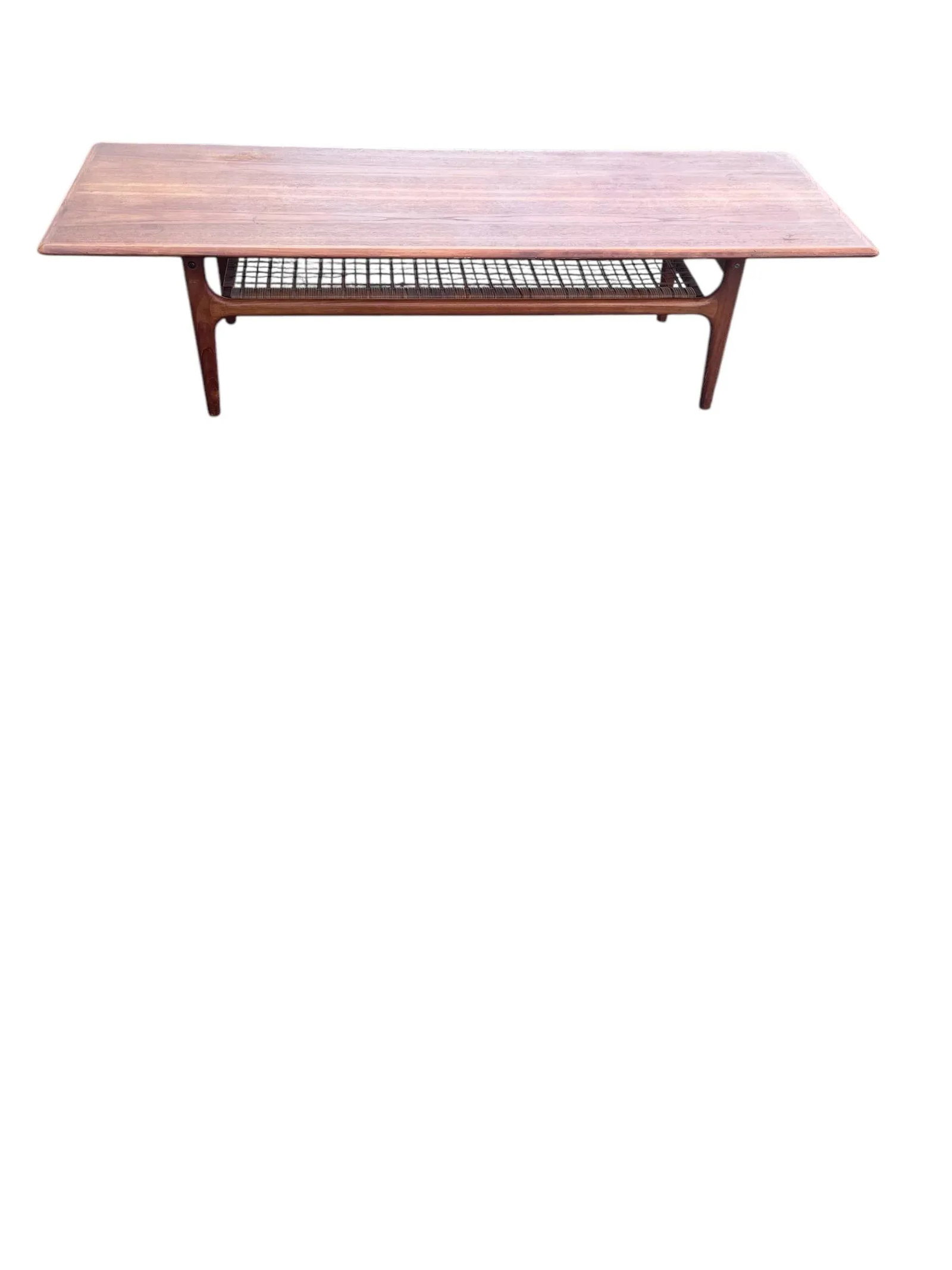 1960's Vintage Danish Modern Teak Coffee Table by Trioh - 5