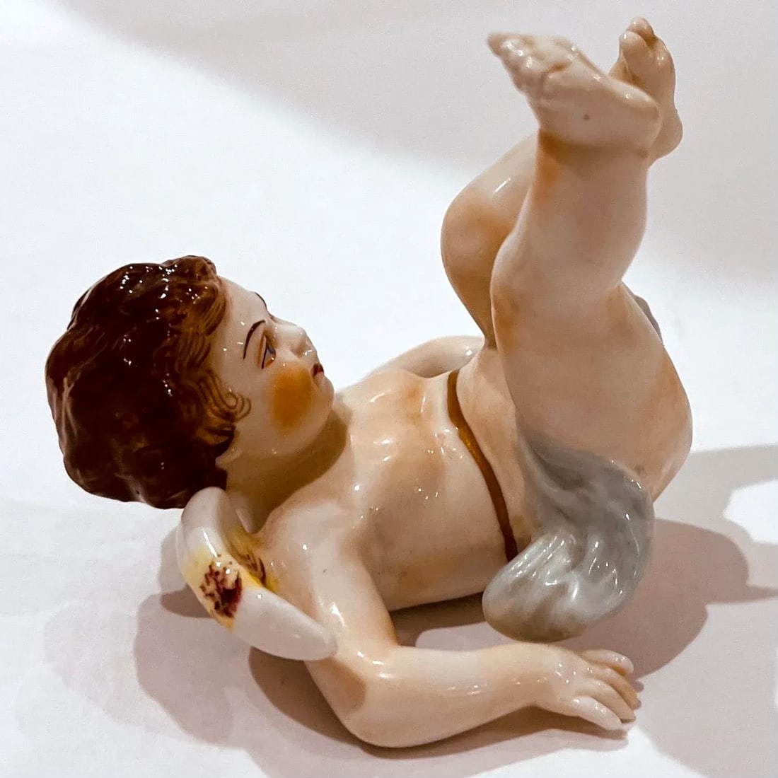 19th Century Italian Porcelain Tumbling Putti Figurines - Set of 5 - 2