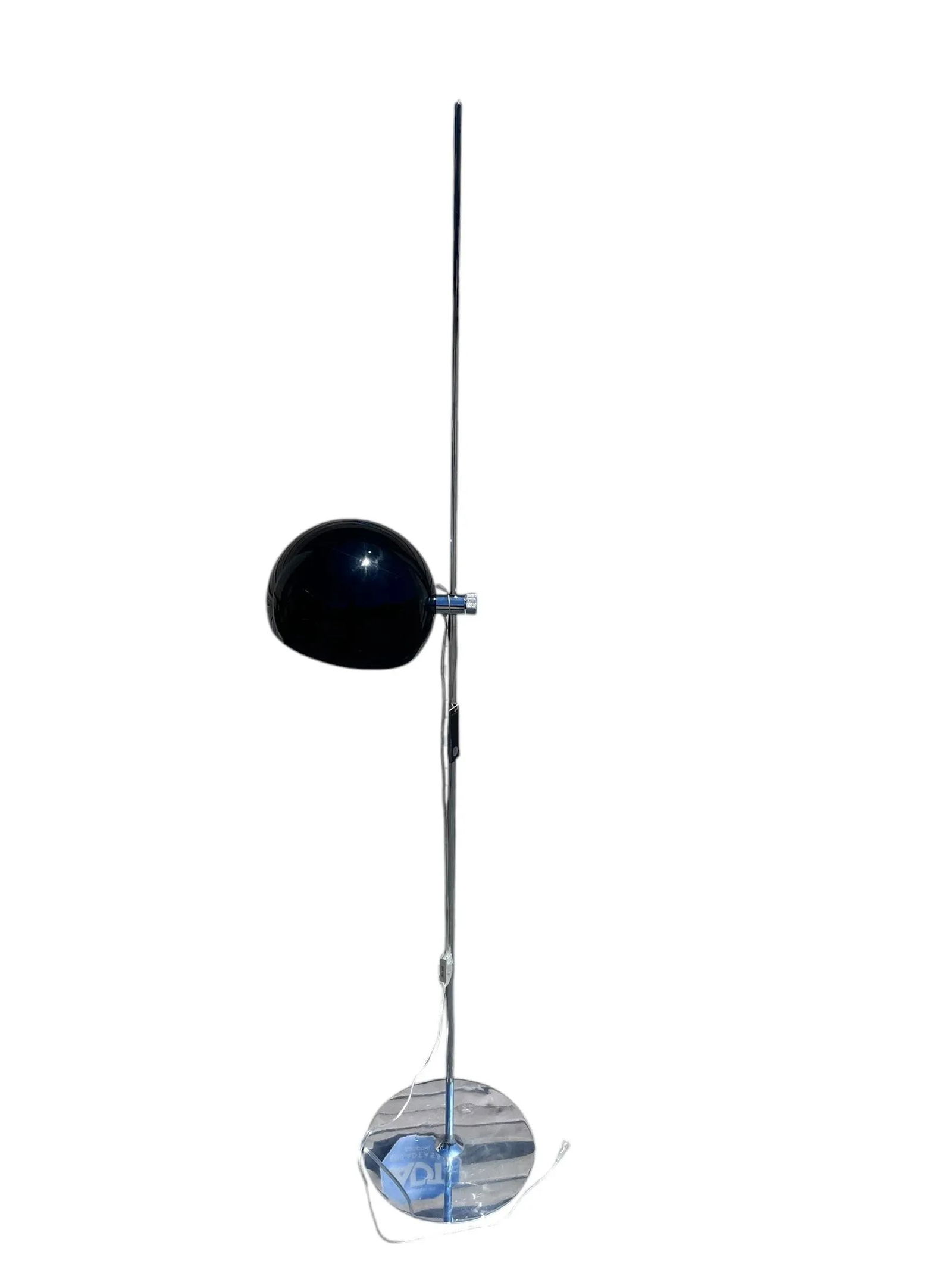 Mid Century Modern Chrome Modiss Eyeball Floor Lamp - 2