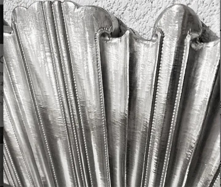 Huge Designer Silver Wall Mirror - 2