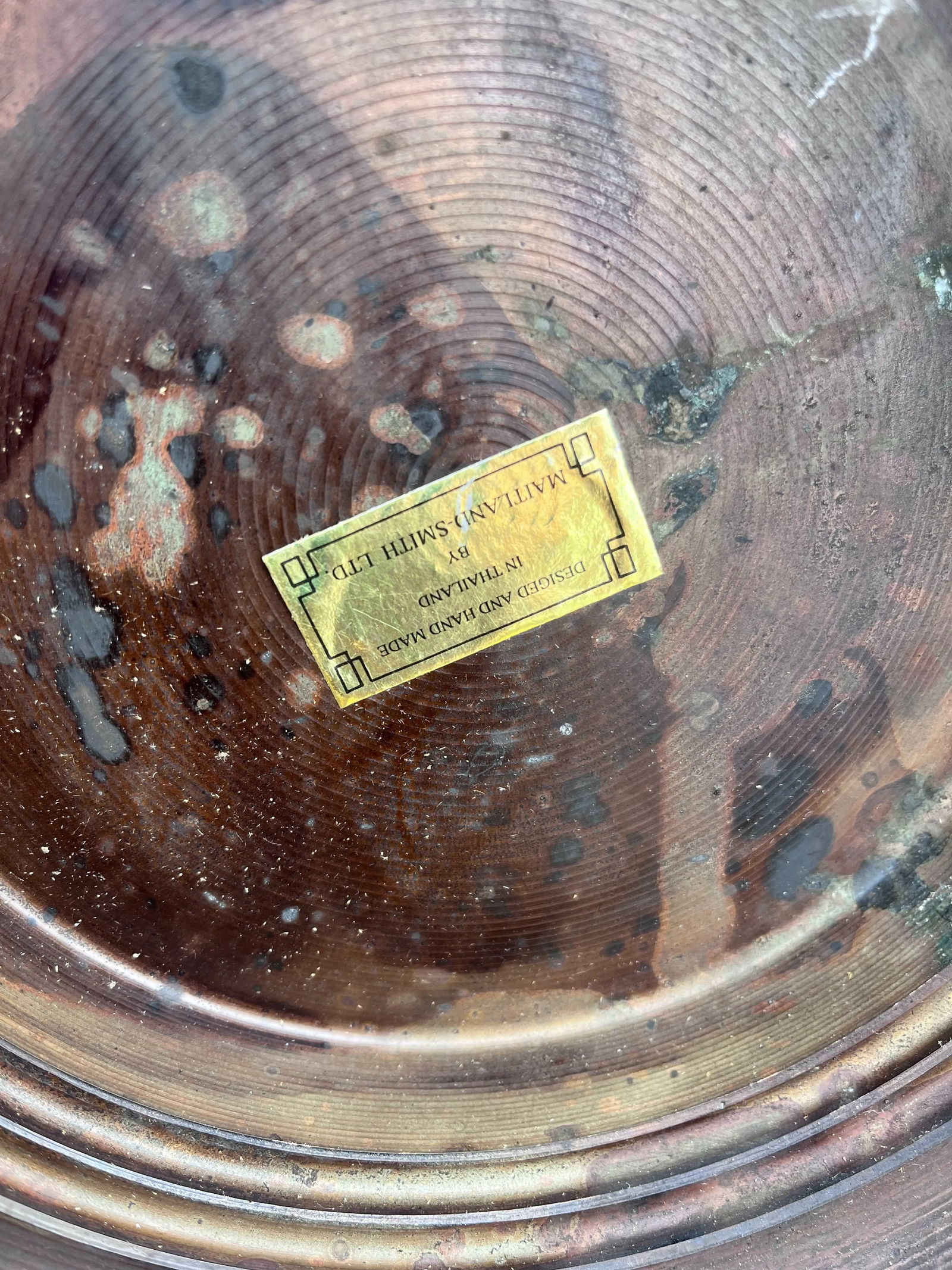 1980s Bronze Maitland Smith Cherub Sculpture - 3