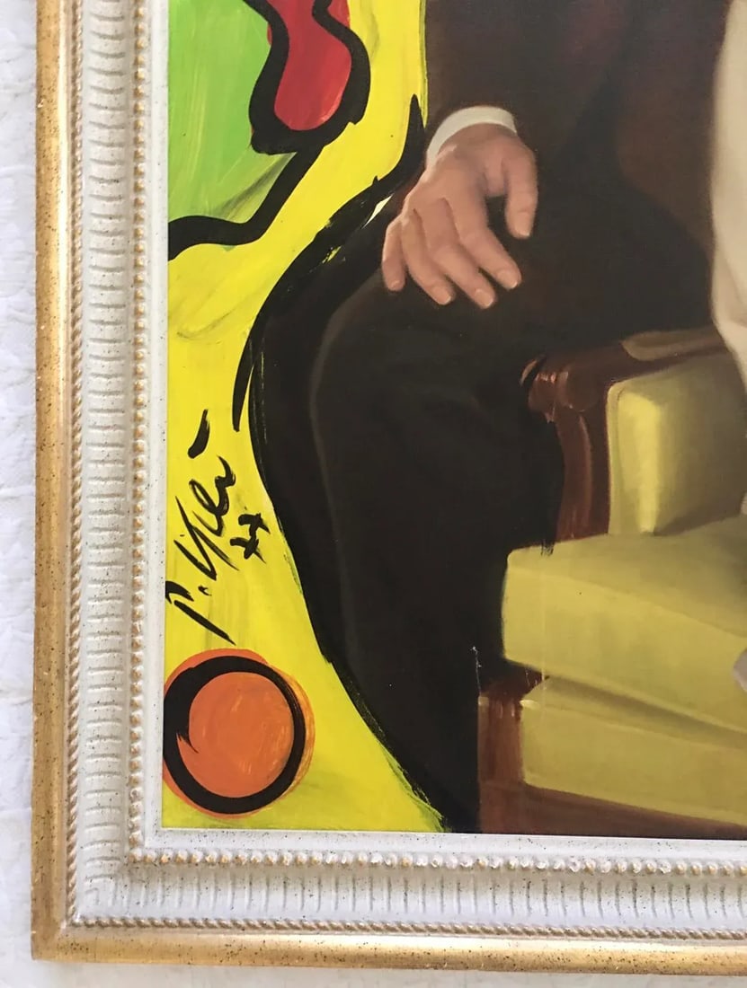 Peter Keil Abstract Portrait Painting - 3