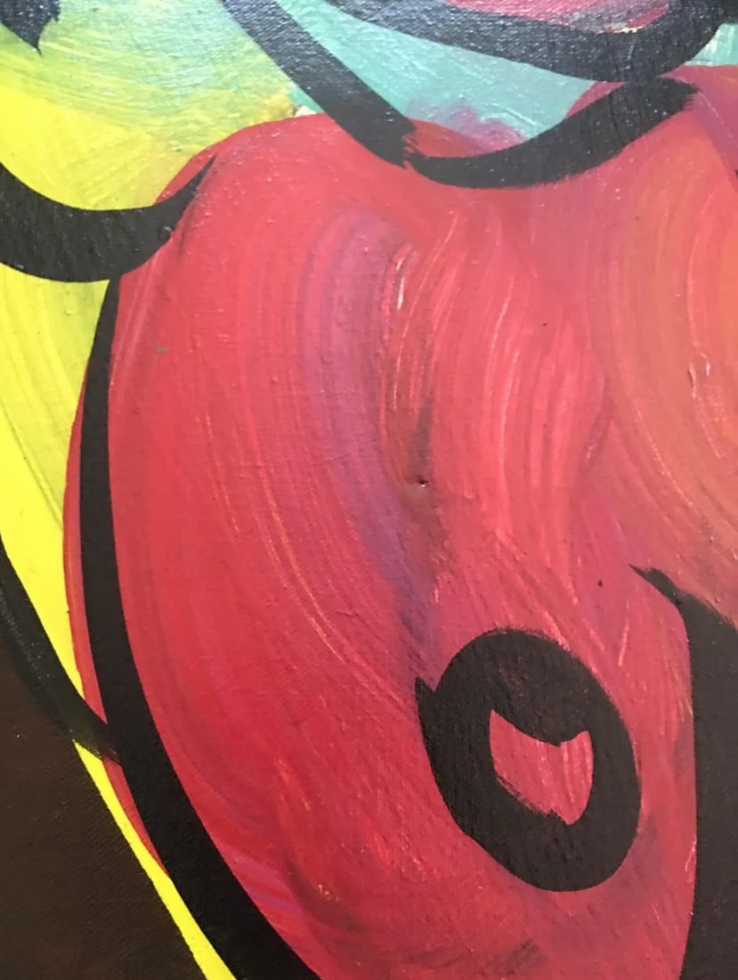 Peter Keil Abstract Portrait Painting - 5