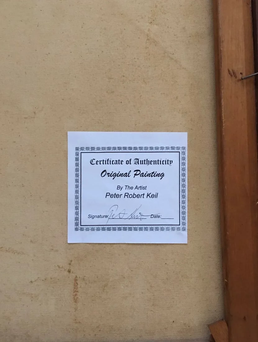 Peter Keil Abstract Portrait Painting - 7