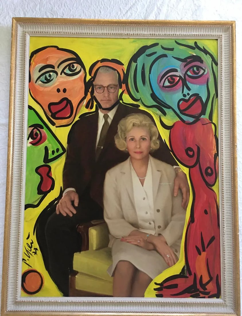 Peter Keil Abstract Portrait Painting - 8