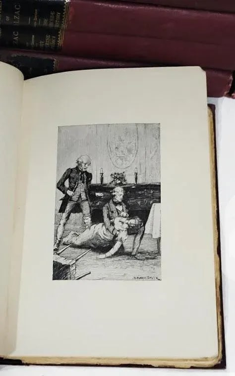 Antiquarian Book Set 32 Volumes the Novels of Balzac C1898 Le Library Edition. #635/1250 - English L - 7