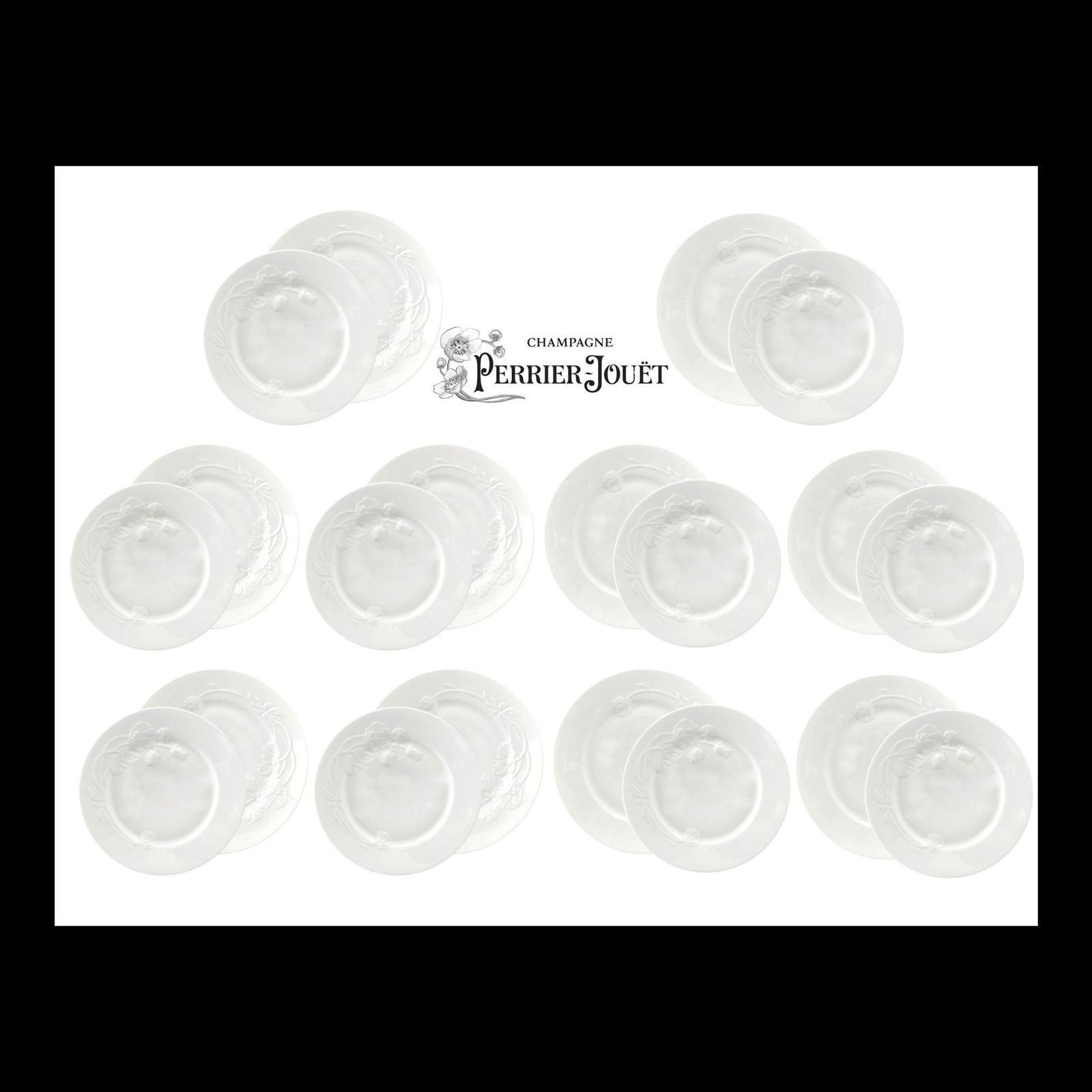 Perrier-JouÃ«t Limoges Dinnerware, 22 pcs - 2