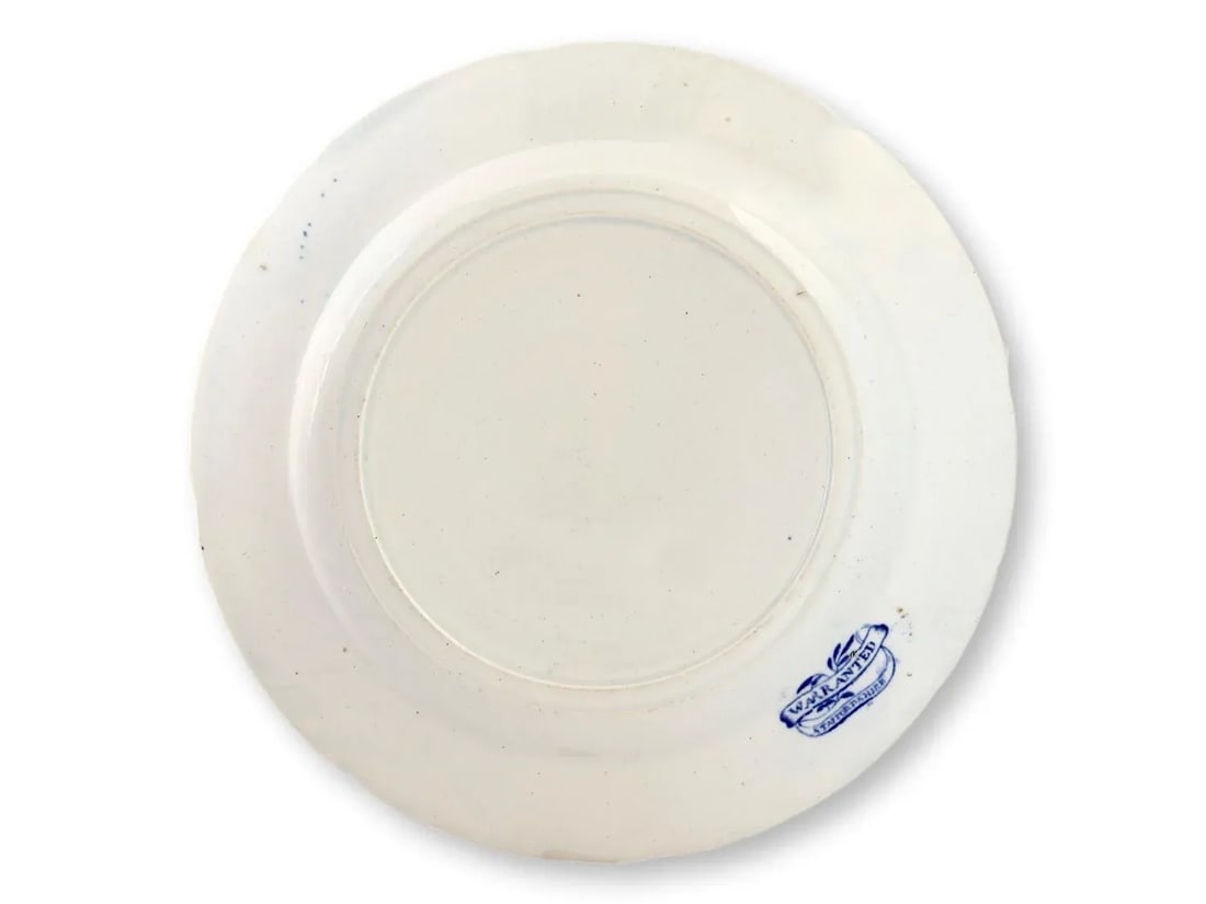19th Century English Willow Plates, Set of 10 - 3