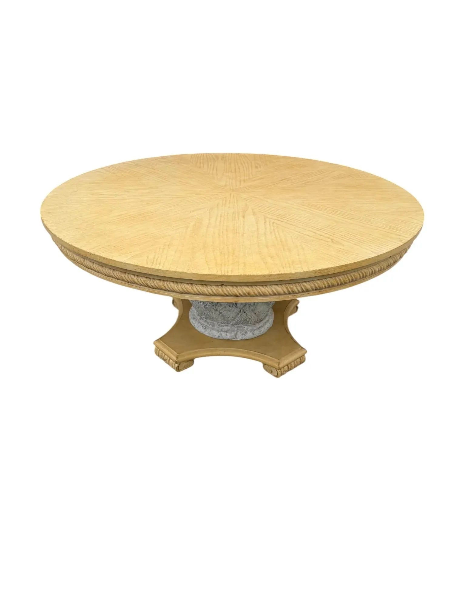 Century Furniture Company Round Neoclassical Cocktail Table - 2