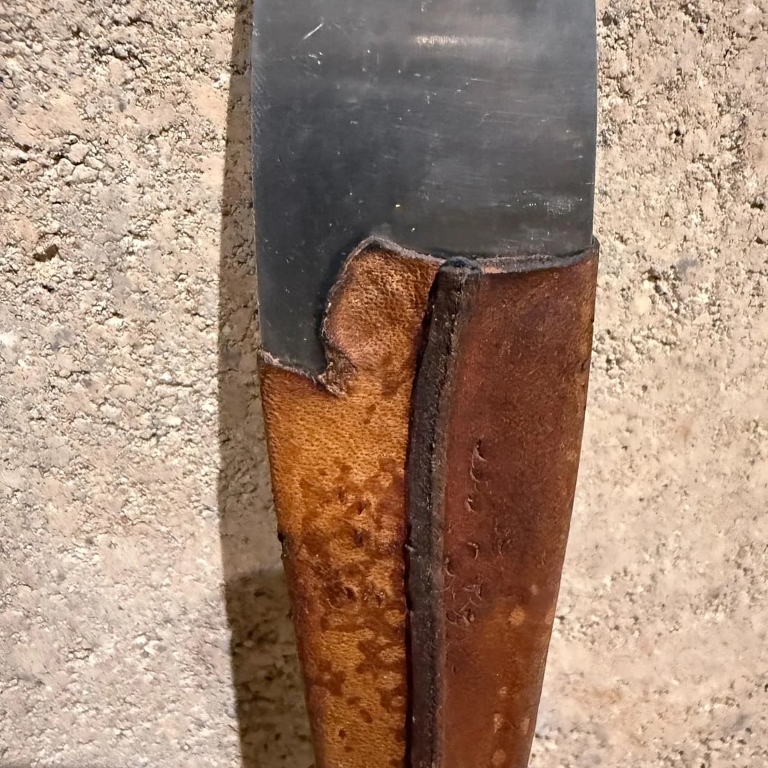 Original Carl Aubock Neptune Fish Bottle Opener Leather Handle Austria Mid Century - 2