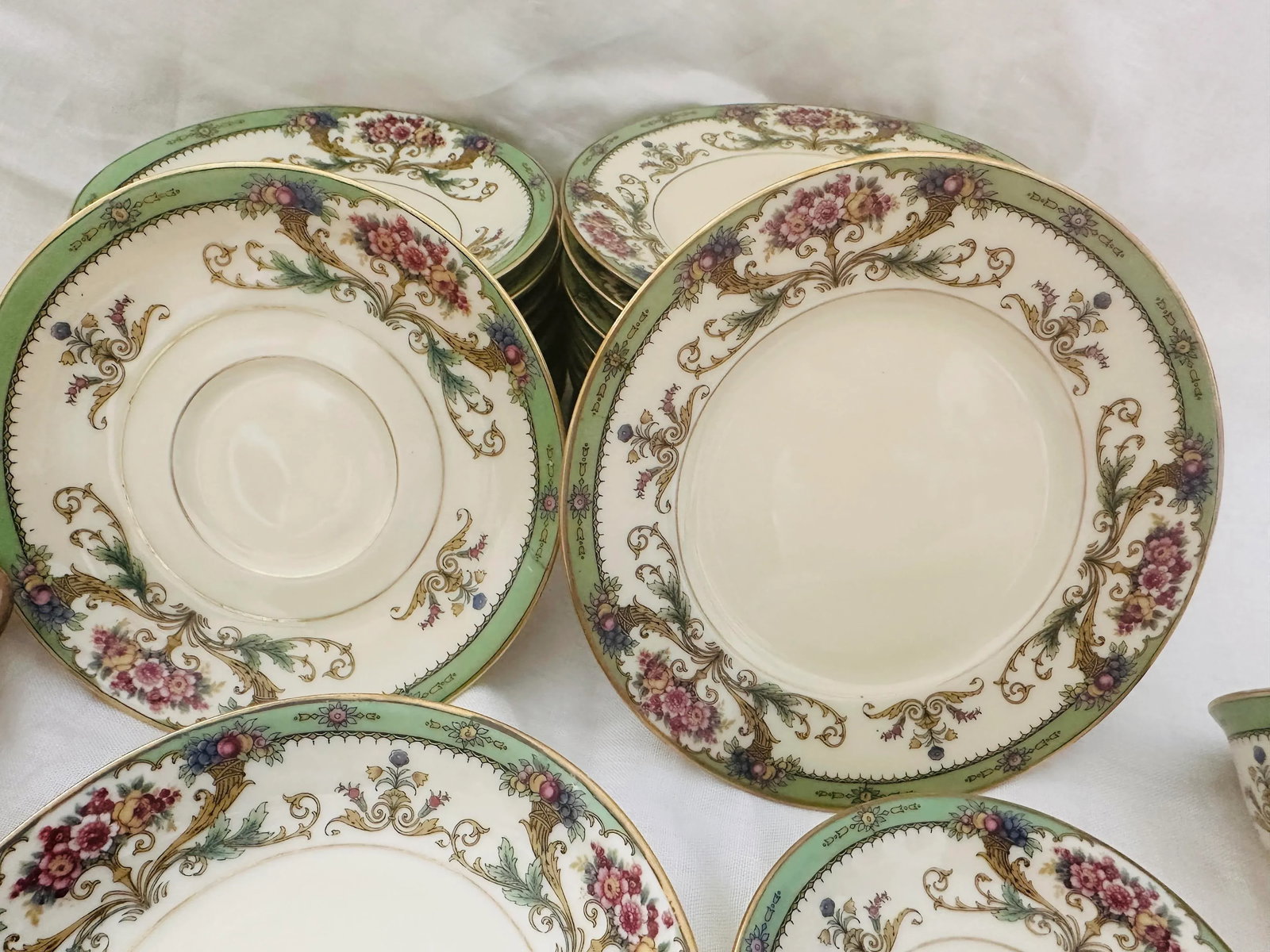 Vintage Black Knight "Hathaway" 34 Piece China Set - 6
