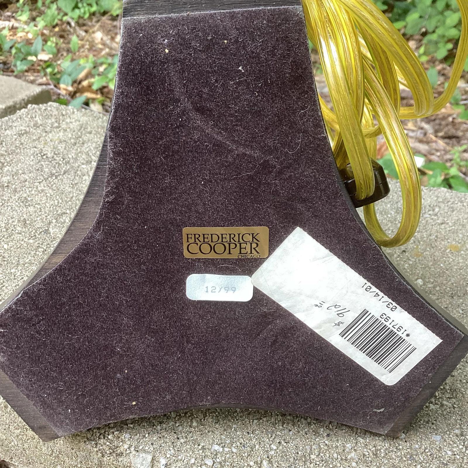 Frederick Cooper Bronze Palm Lamps – A Pair - 3