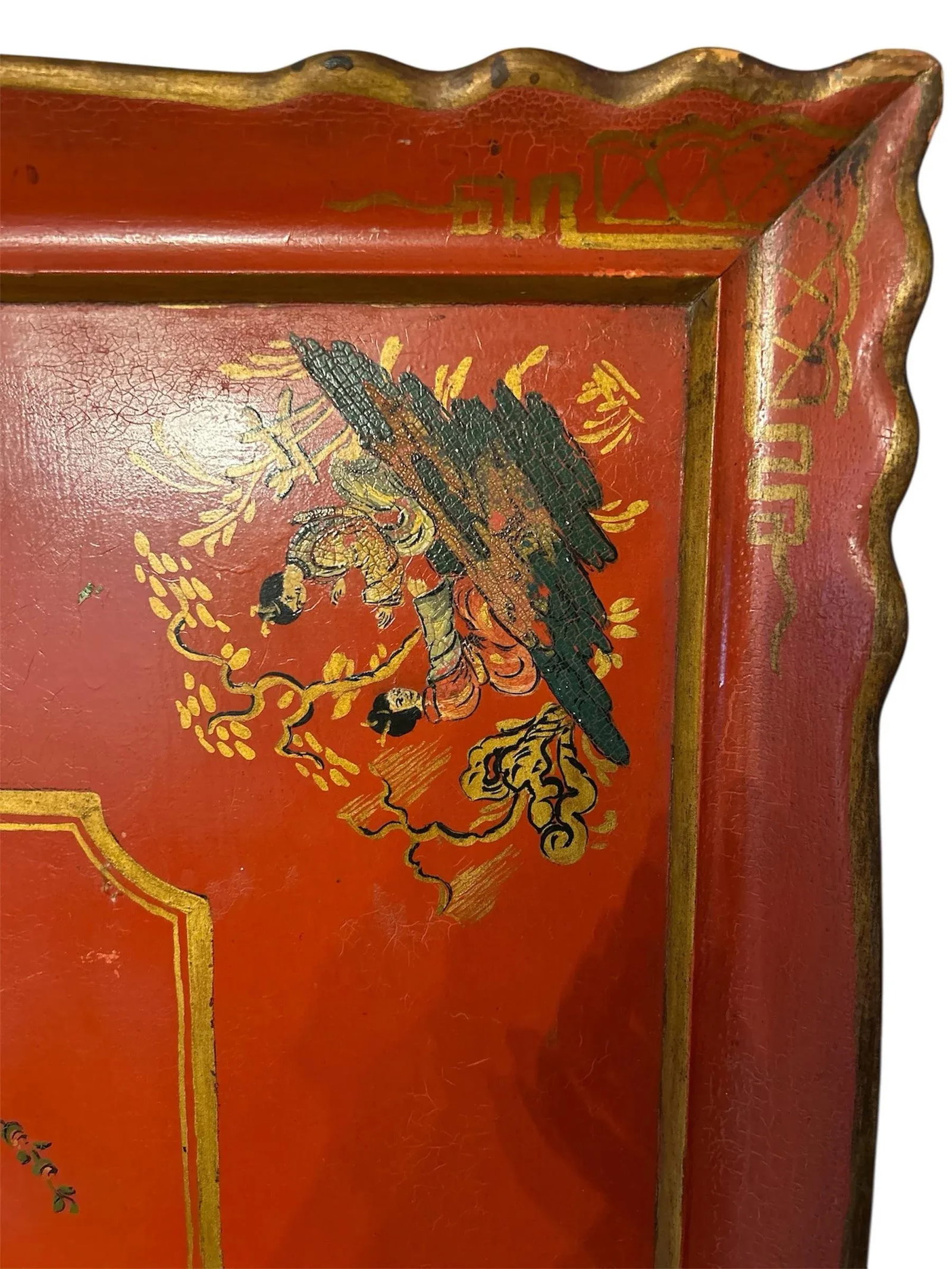 Early 20th Century Chinoiserie Tray - 6