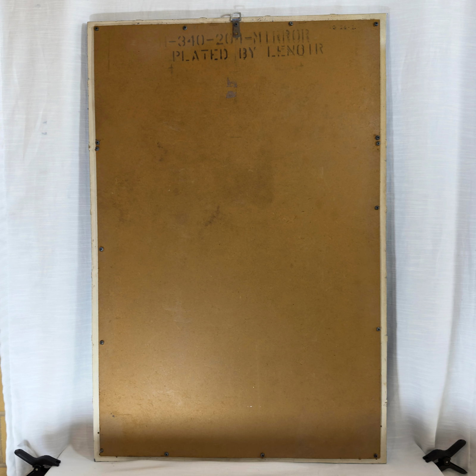 Vintage Palm Beach Regency Chinoiserie Blue and White Faux Bamboo and Wicker Wall Mirror With Gilt A - 9