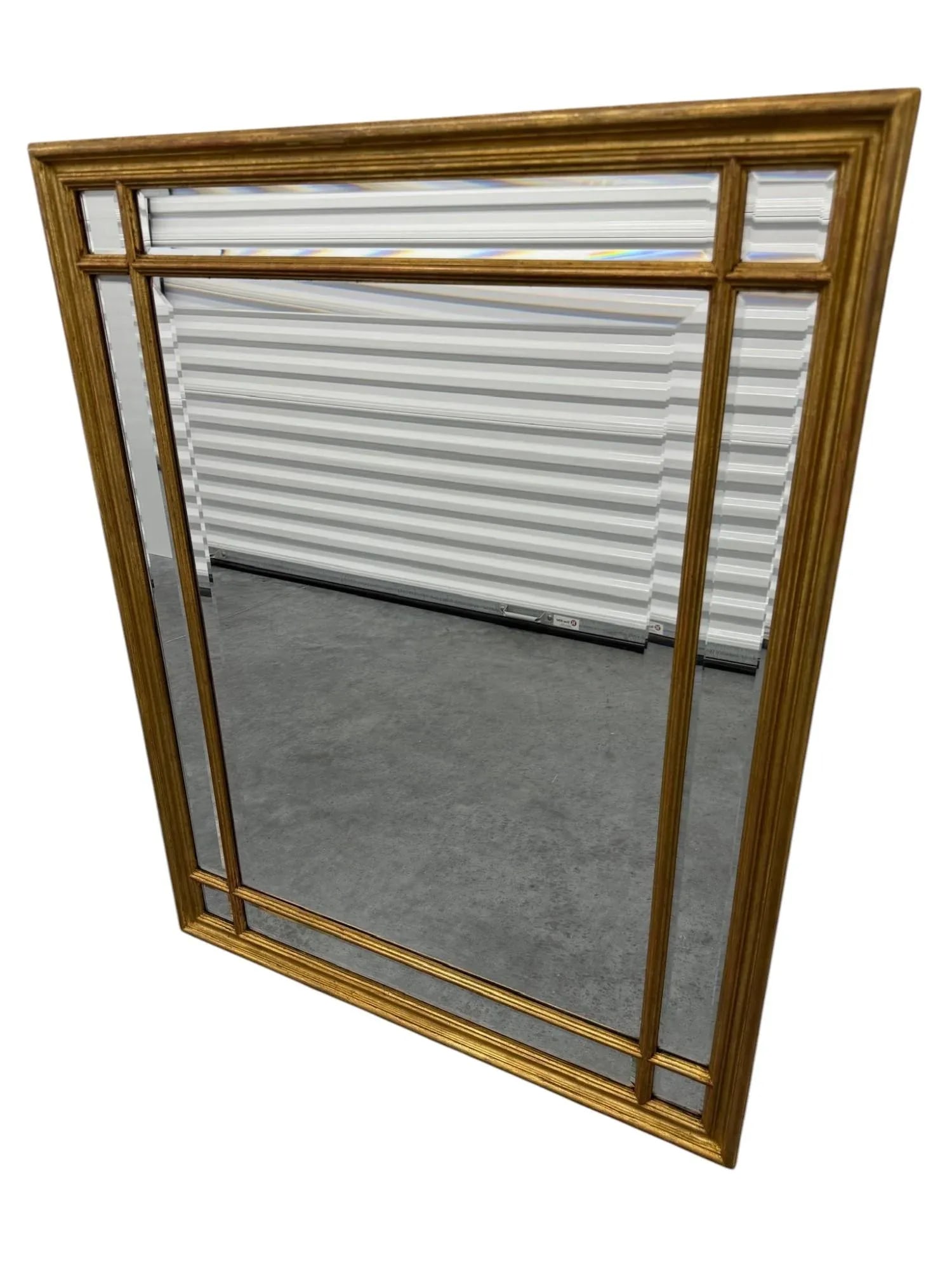 Late 20th Century La Barge Giltwood Double Frame Beveled Wall Mirror - 5