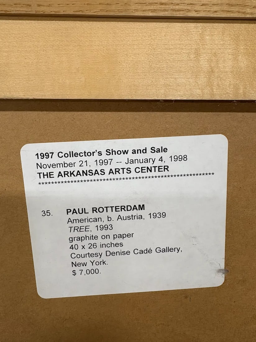 Tree (1993) by Paul Rotterdam (American, B. Austria, 1939) - 5