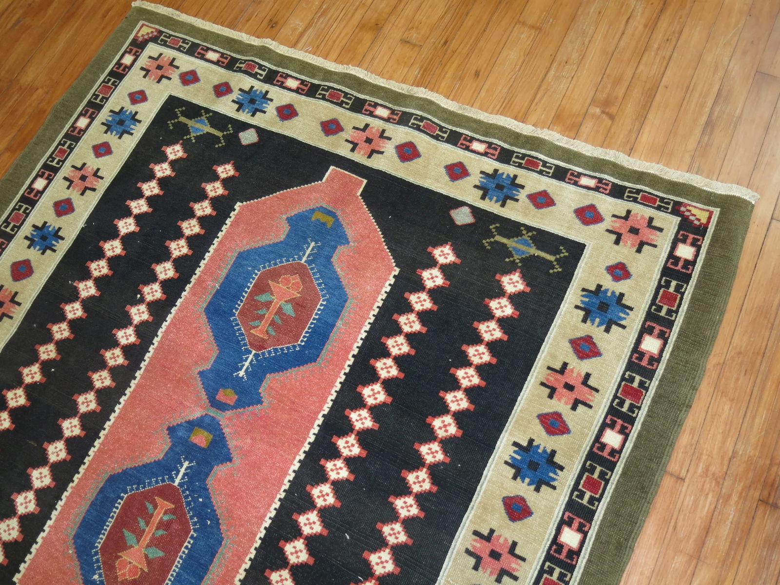 Square Turkish Rug, 4'11'' X 5'3'' - 2