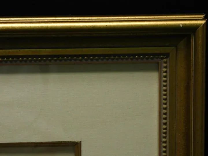 1982 R.C. Gorman "Monica" Hand Signed Woodblock Printed in Tokyo, Japan, Custom Framed - 5