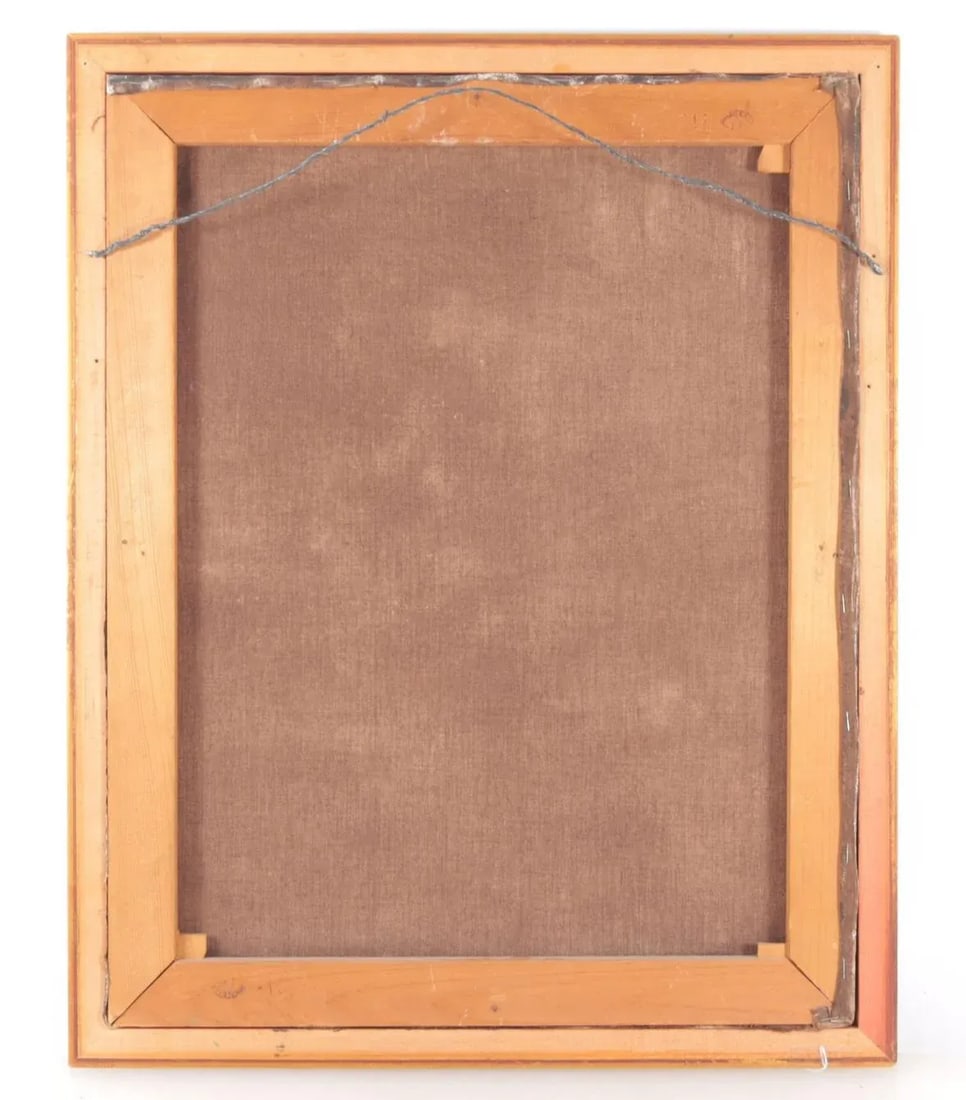 Oil Painting on Canvas Spanish Colonial School 19th Century Saint Catherine of Alexandria - 7