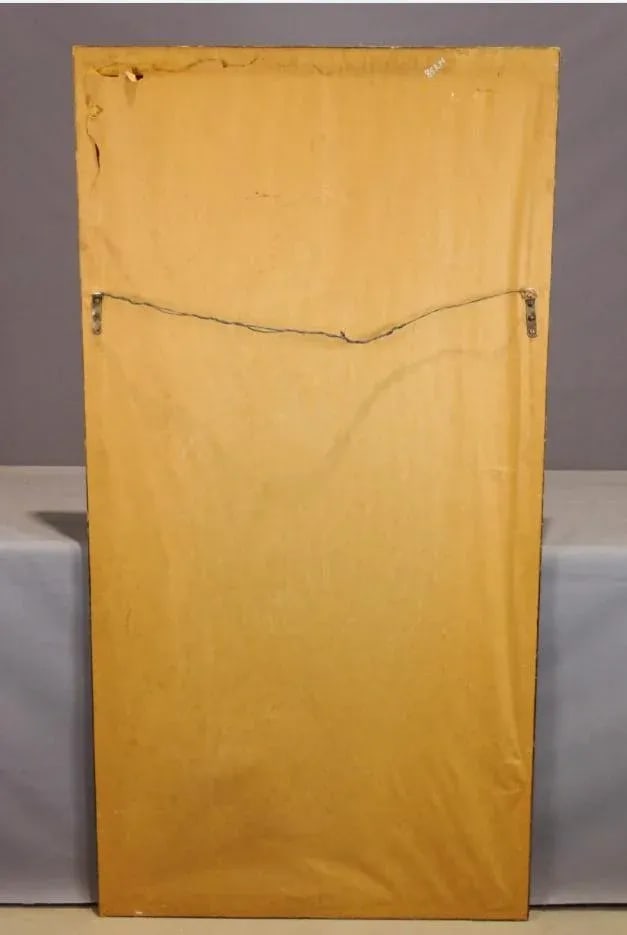 Framed 19th Century Edo Period Japanese Scroll Fragment Portrait of Tokugawa Ieyasu the First Shogun - 6