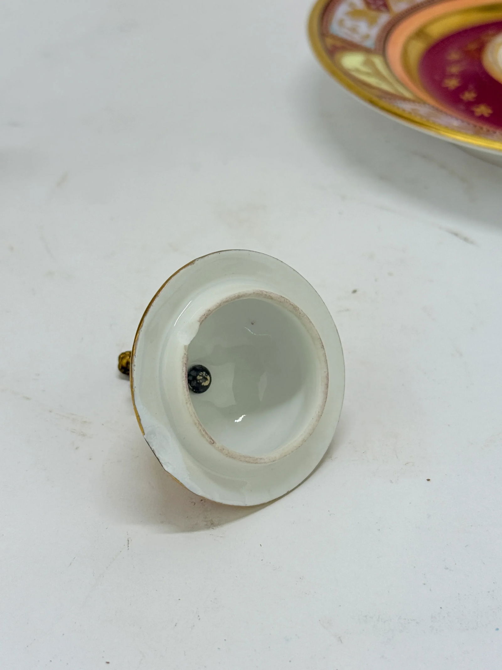 Royal Vienna Porcelain Covered Pitcher & Underplate Hector and Paris, Circa 1830 - 7