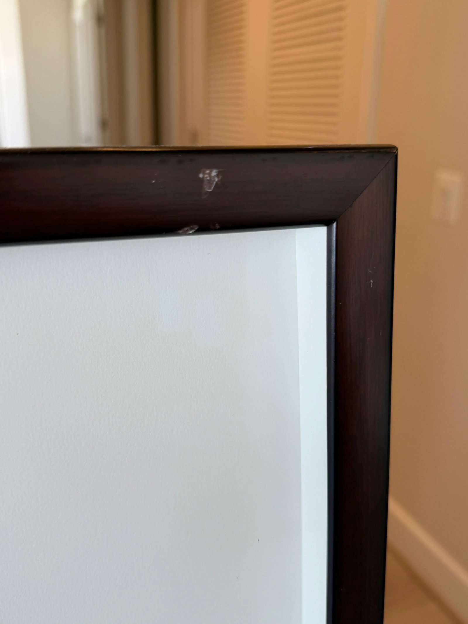 Large Sharon Strasburg Painting in Browns and Blues - 6