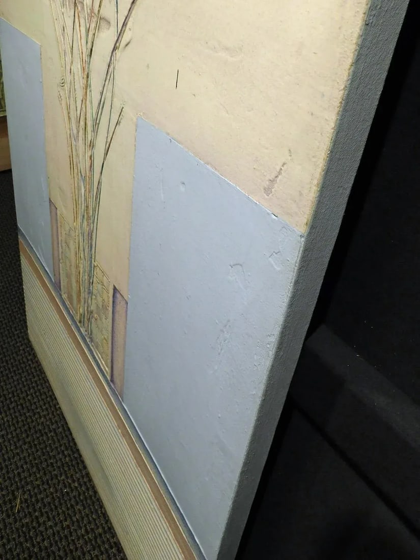 Enrico Embroli "Sea Oats 7-87" Original Painting on Canvas Hand Signed - 3