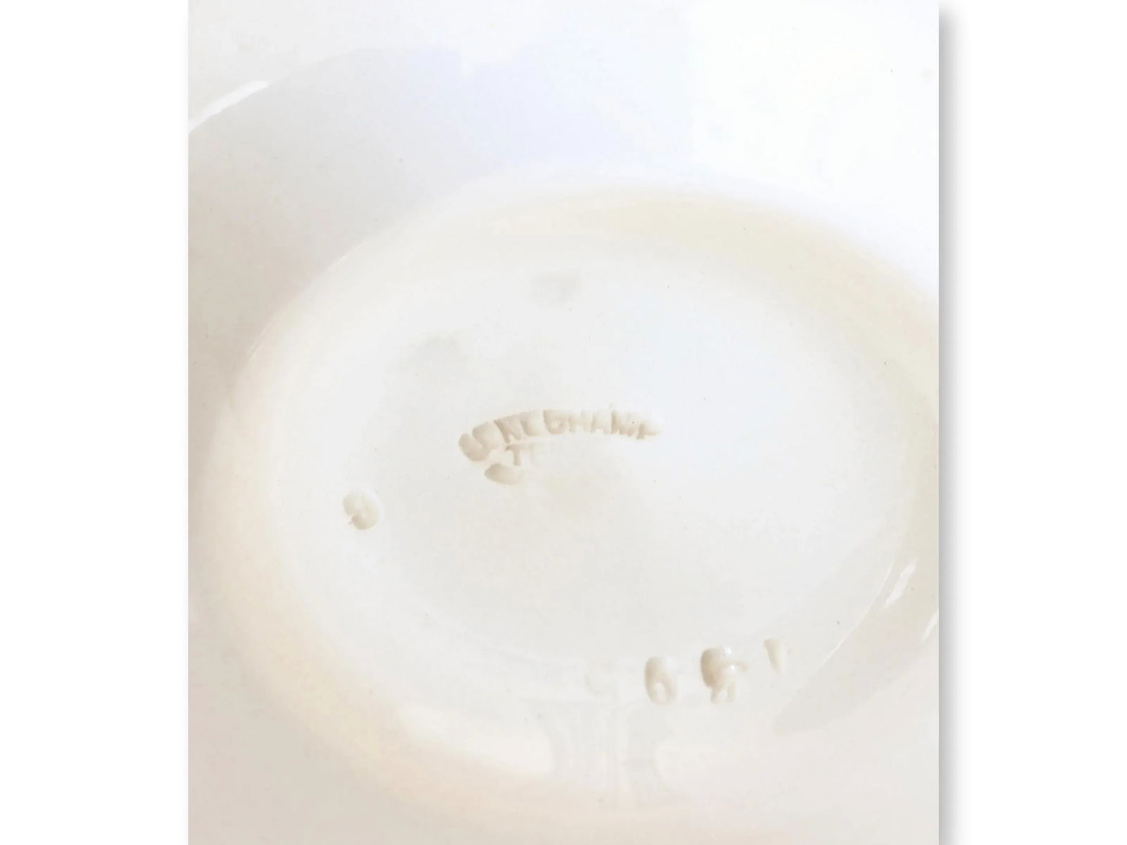 French Longchamp Terre De Fer Artichoke Service W/ Rare Platter - 8