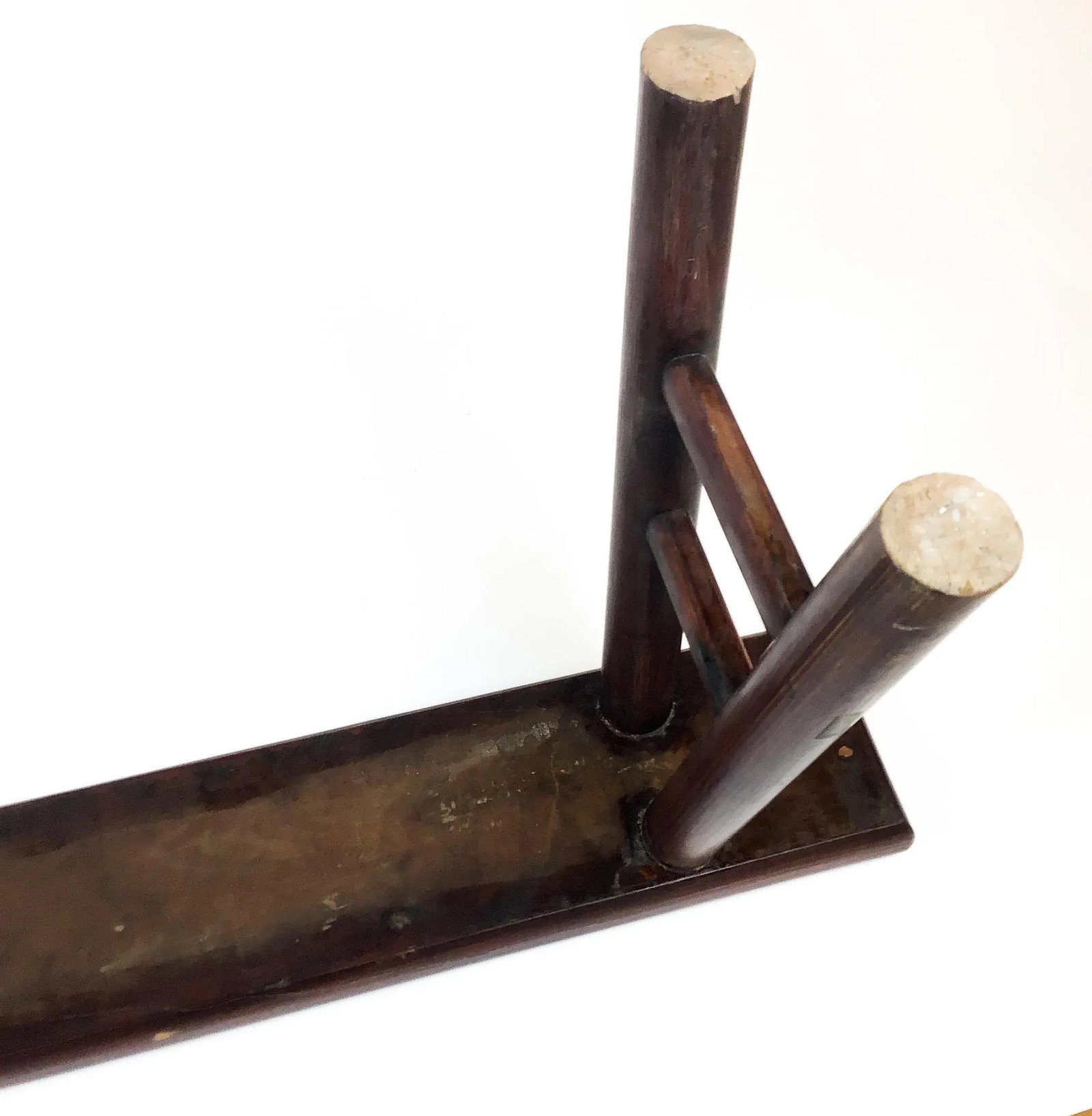 Antique Wood Bench Modernist Chinese Style - 11