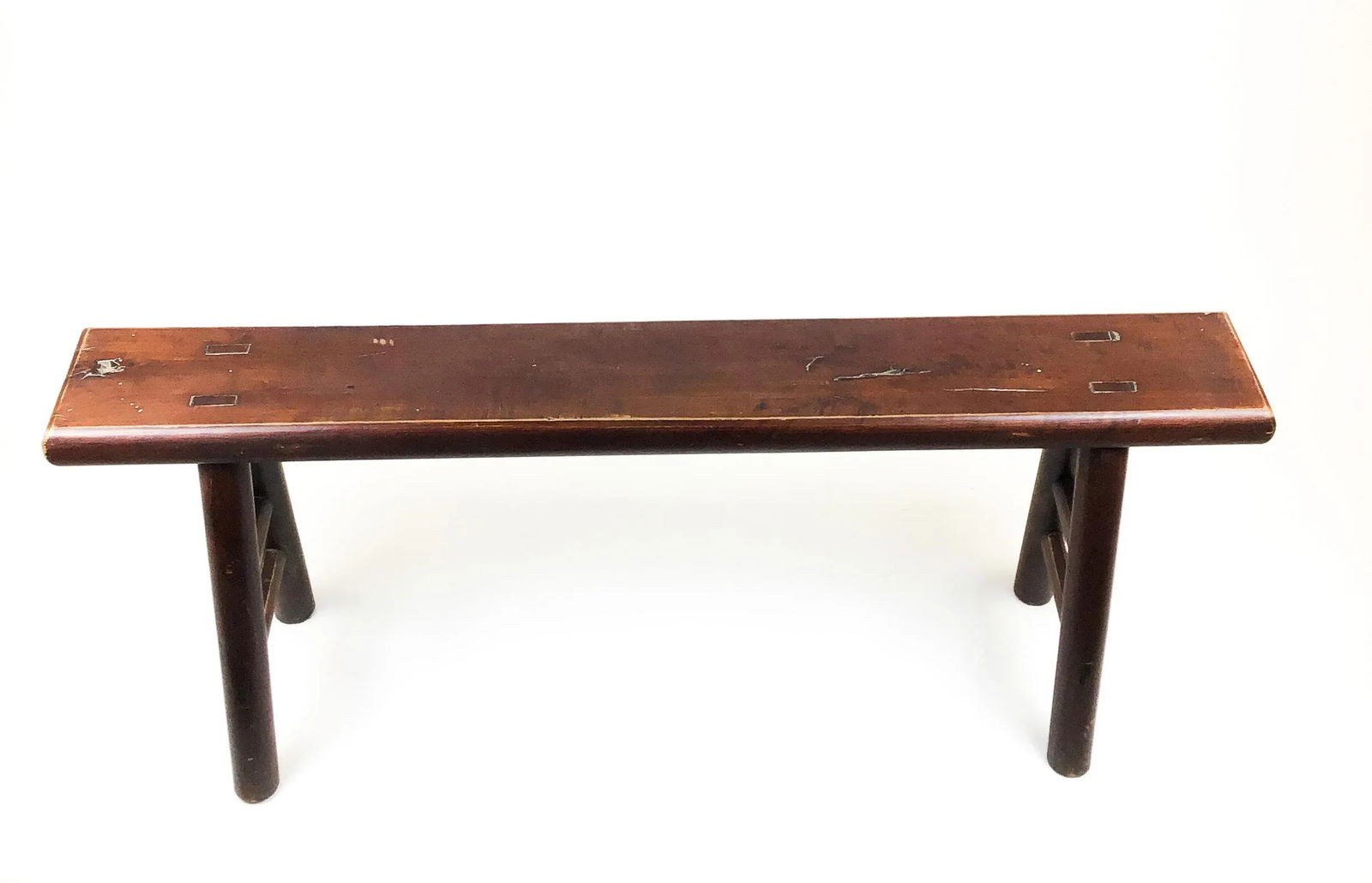 Antique Wood Bench Modernist Chinese Style - 2