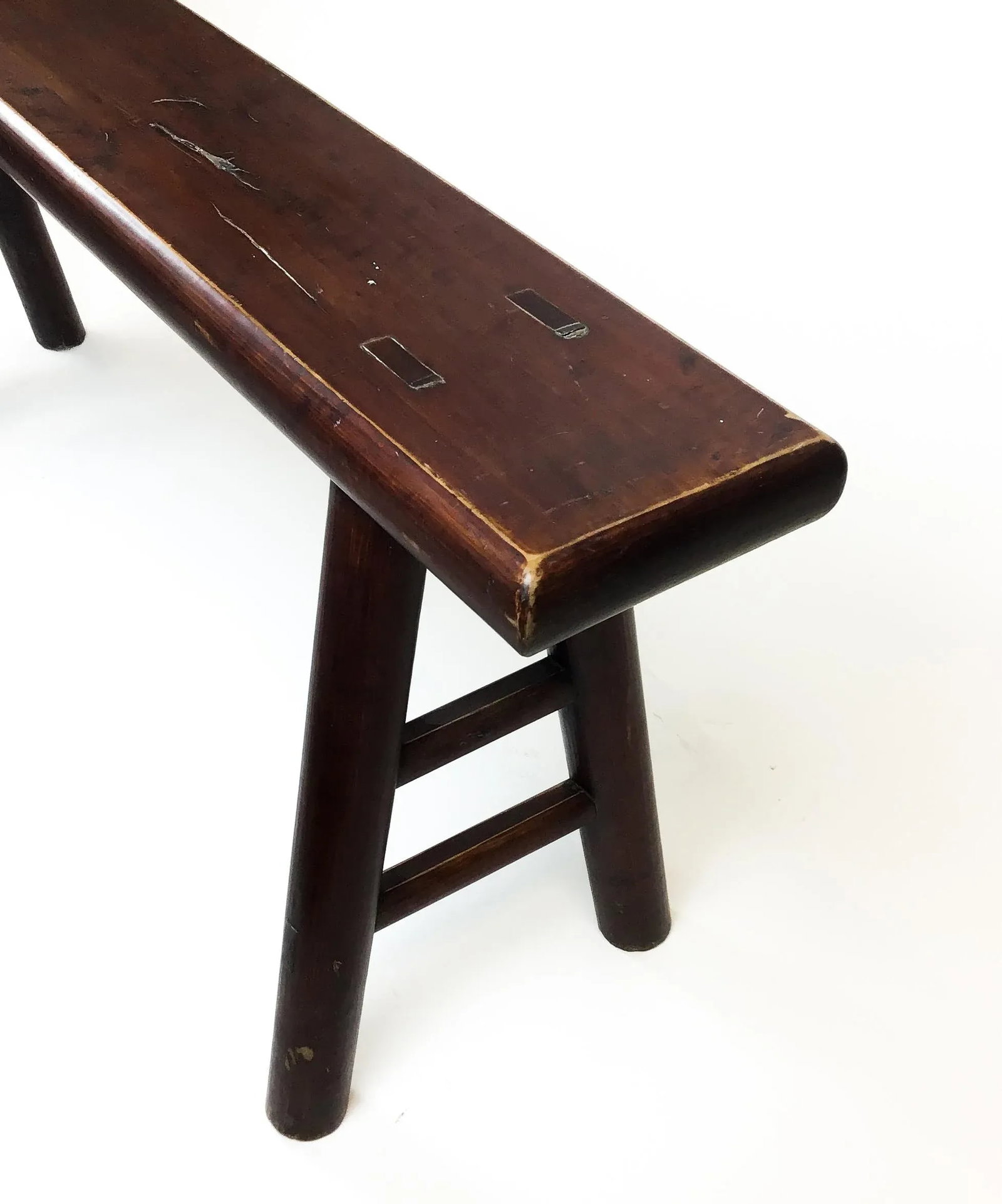 Antique Wood Bench Modernist Chinese Style - 4