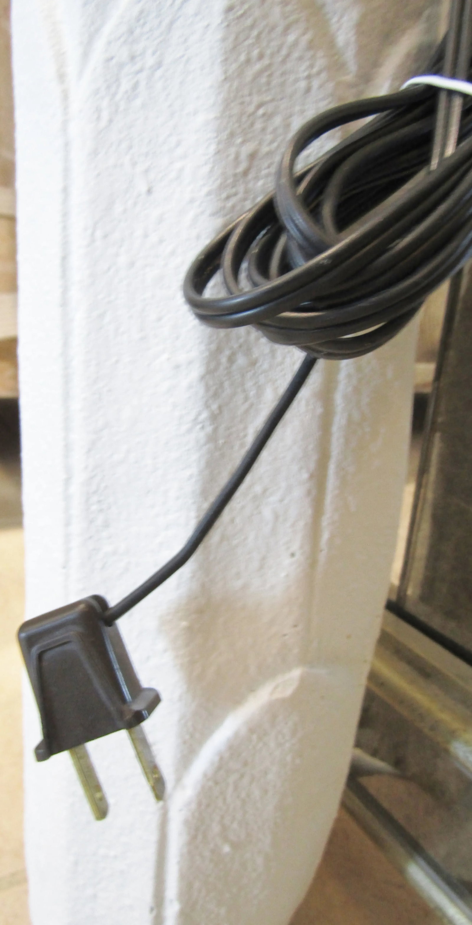 Original Vintage Serge Roche Style Palm Tree Wall Torchiere Floor Lamp C. 1970s - 11