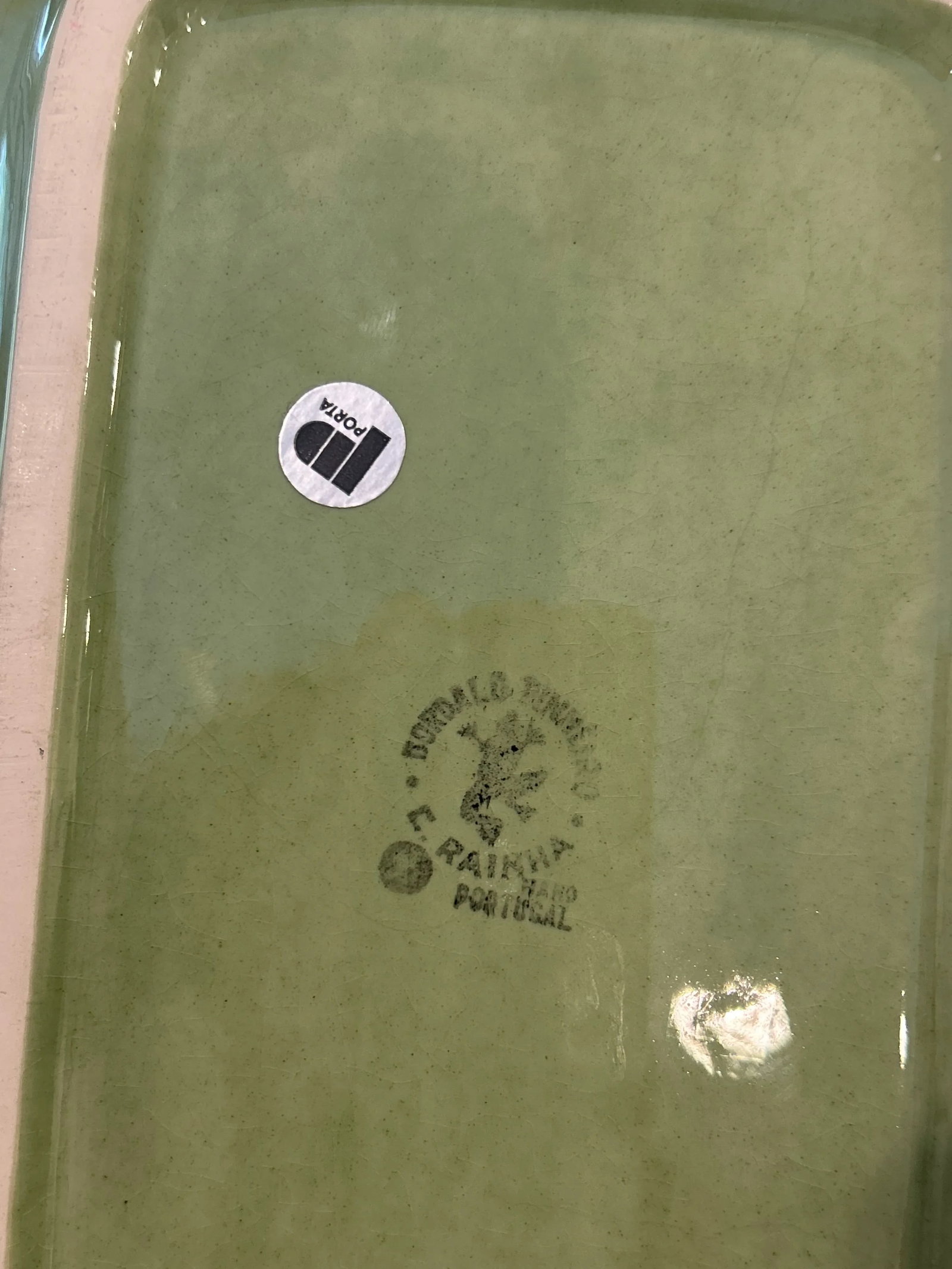 Late 20th Century Bordallo Pinheiro Majolica Asparagus Tureen With Underplate – Handcrafted - 11