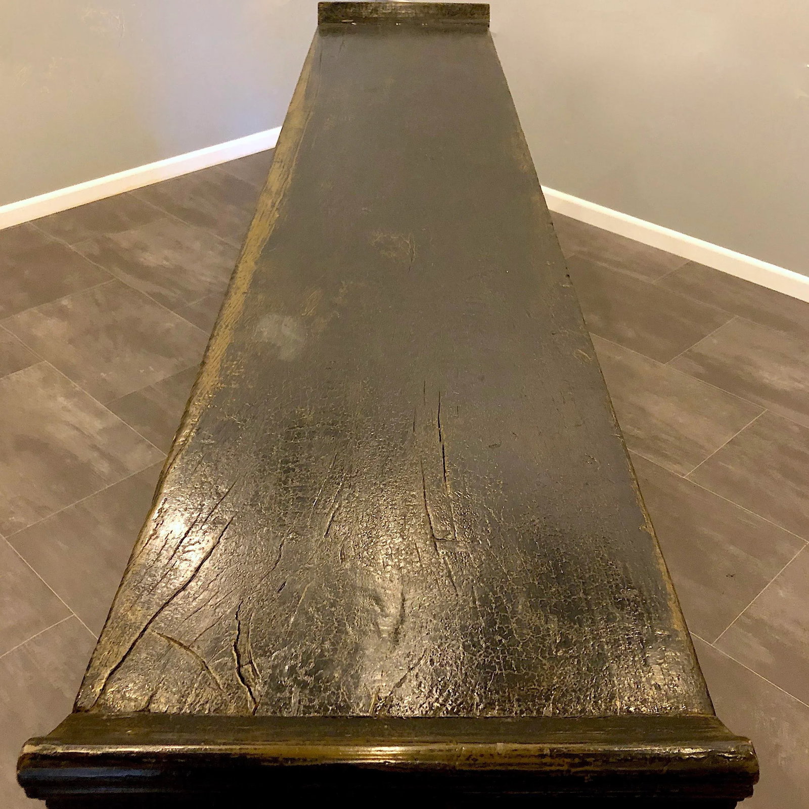 Over Eight Foot - Antique Chinese Altar Table - 5