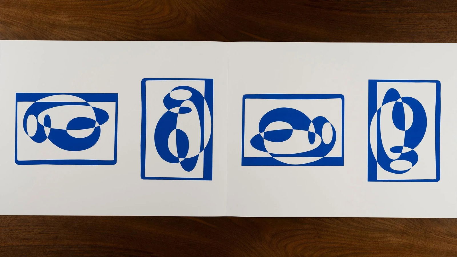 1970s "Formulations - Articulations I & II" Silkscreen After Josef Albers - 2