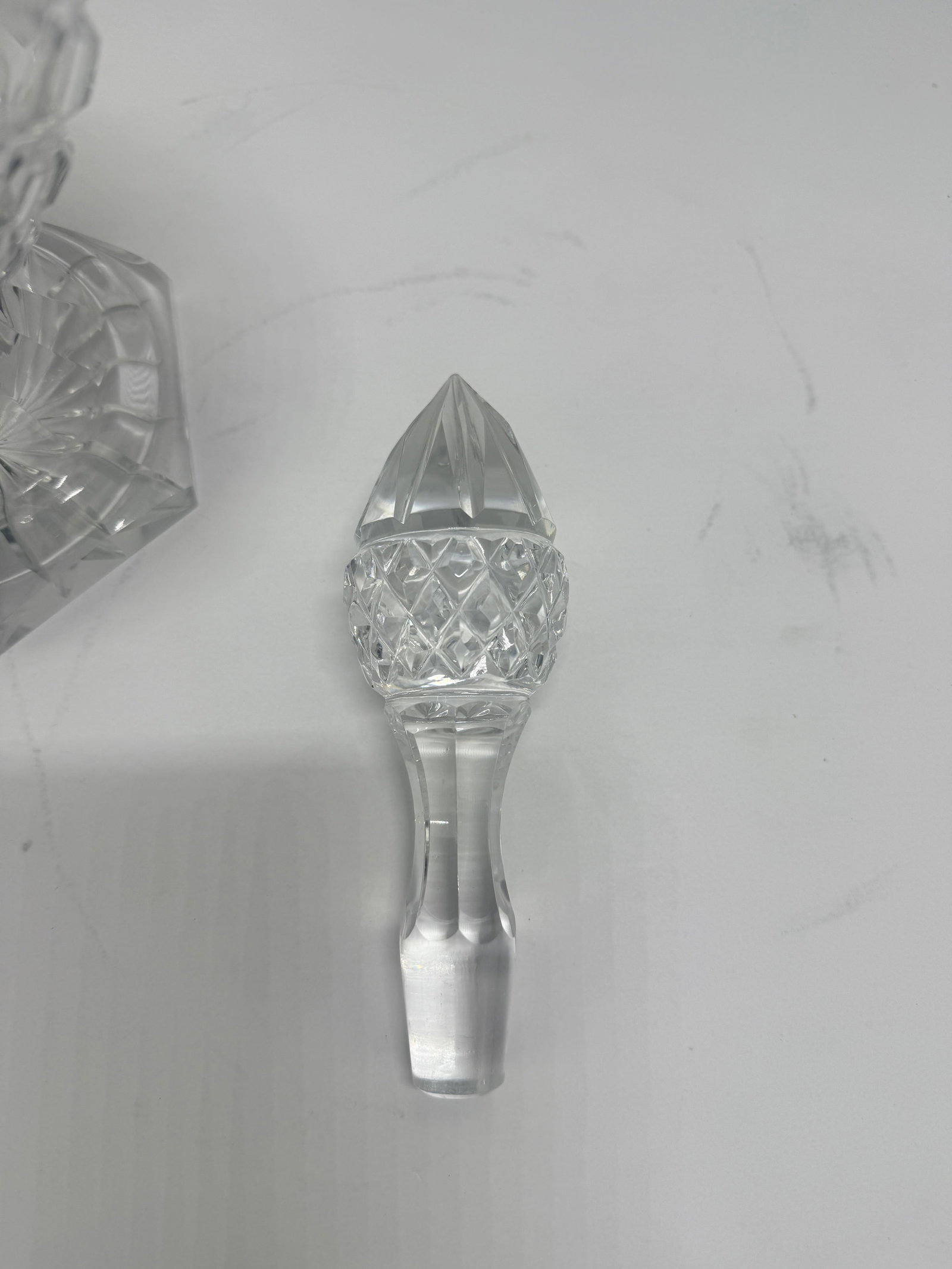 Early 20th Century Crystal Claret Ewer, Wheel-Engraved Game Frieze, Possibly Val Saint-Lambert - 7