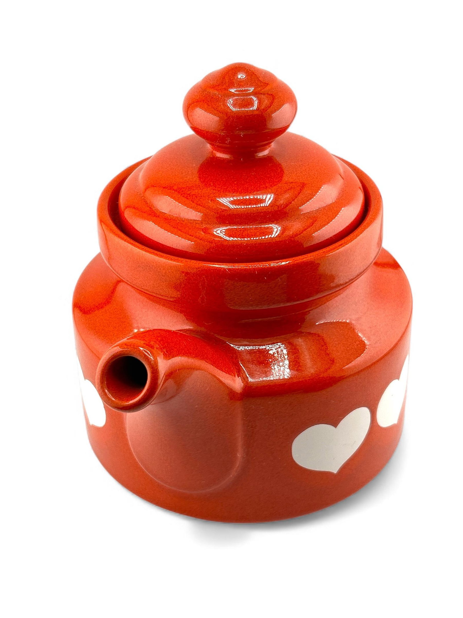 1960s Mid Century Waechtersbach West Germany Ceramic 9pc Tea Set - 5