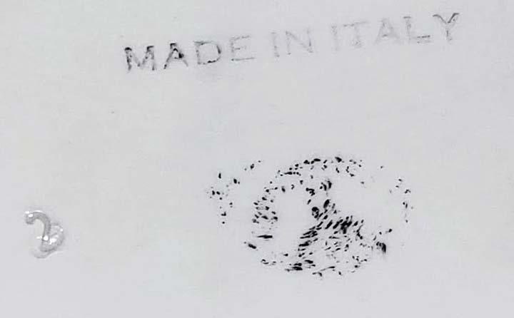 Large Capodimonte Porcelain Centerpiece Putti Cherub Figural Reticulated Centerpiece Bowl - Signed - - 9