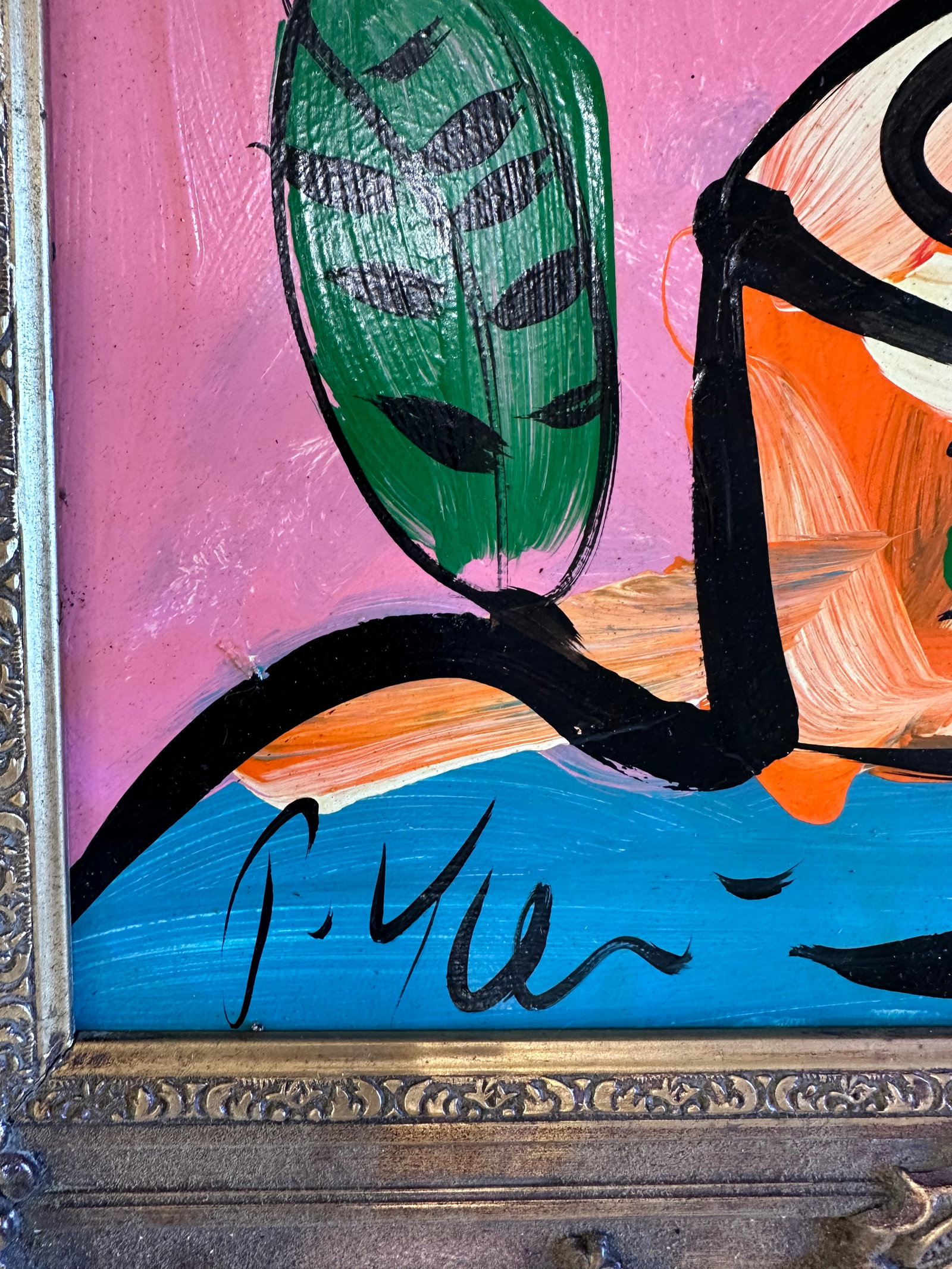 Peter Keil Original Painting Framed - 3