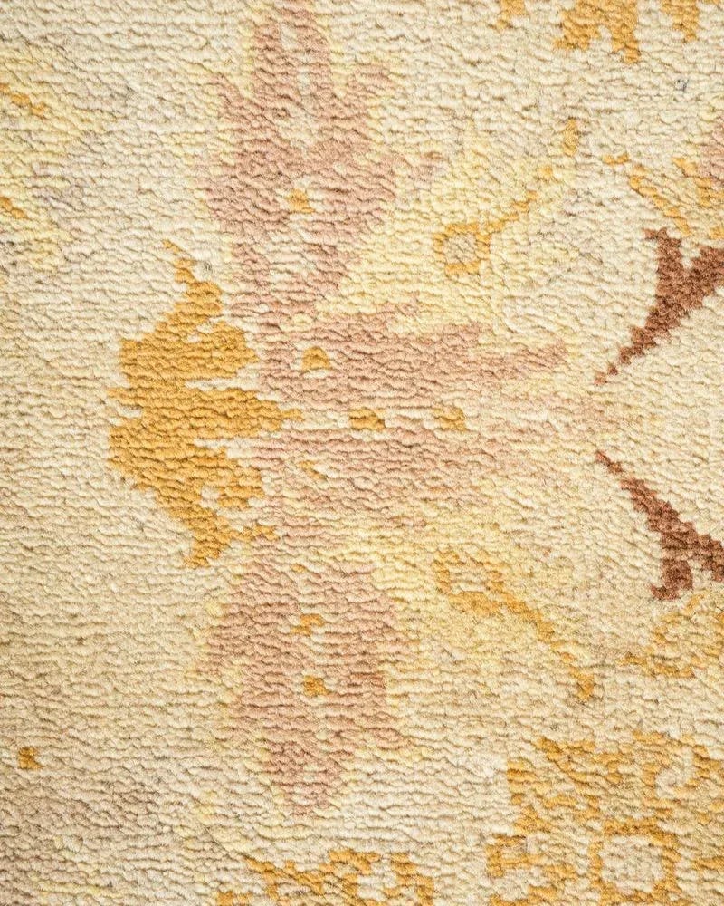 Mogul Collection Hand-Knotted Area Rug - Ivory 6' 2" x 12' 3" - 3