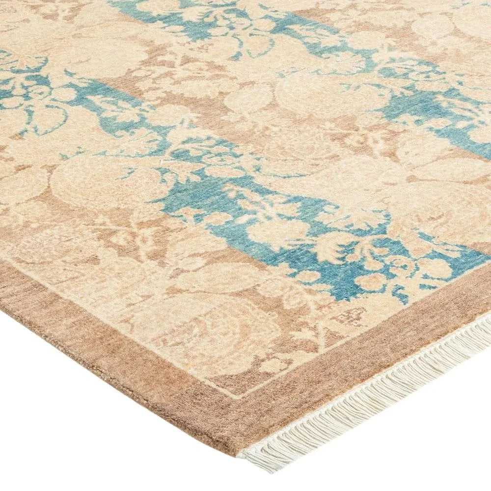 Mogul Collection Hand-Knotted Area Rug - Brown 5' 2" x 7' 8" - 2