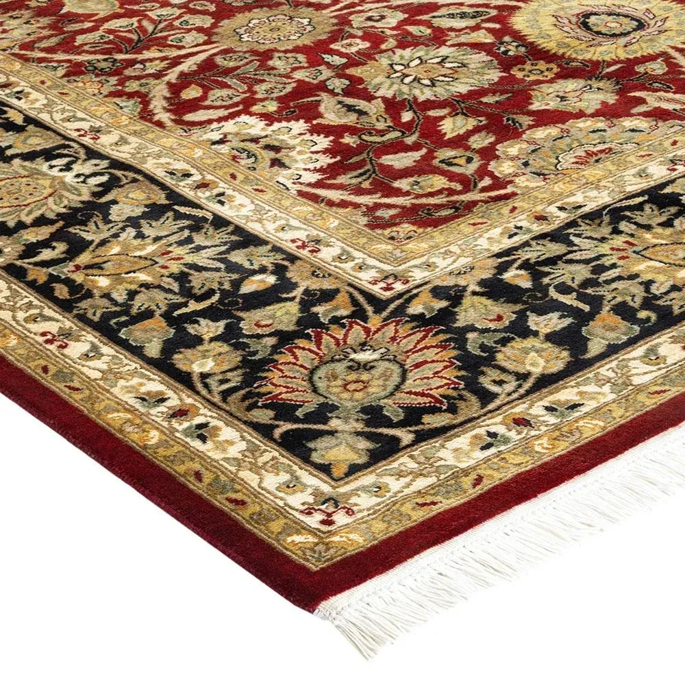 Mogul Collection Hand-Knotted Runner - Red 6' 3" x 11' 6" - 2