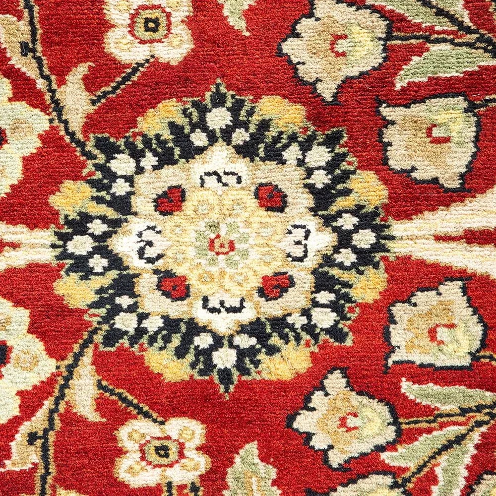 Mogul Collection Hand-Knotted Runner - Red 6' 3" x 11' 6" - 3